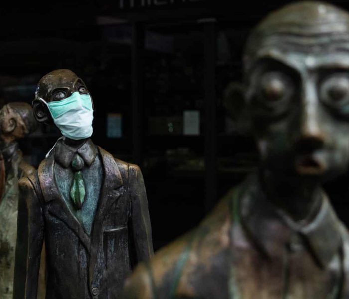 Estátuas mascaradas em todo o mundo-mundo-camoestv